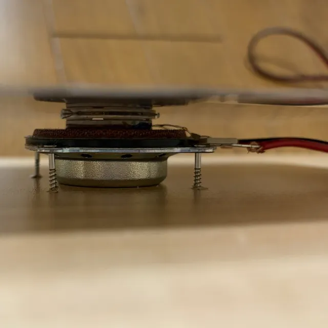 Exciter seen from the side